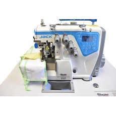 Jack C4-4-M03/333 High speed automatic 4 thread overlock machine with small (60 cm) table-top